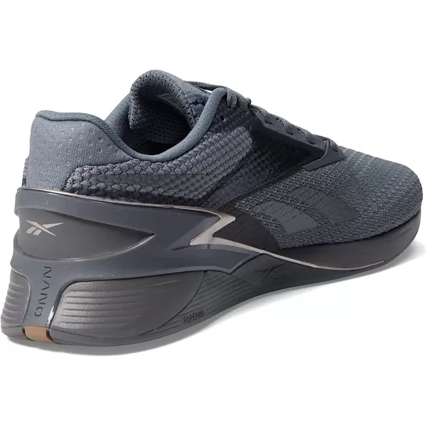imageReebok Womens Nano X3 Cross TrainerPure GreyTaupe Metallic