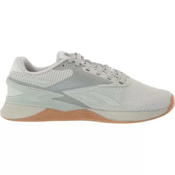imageReebok Womens Nano X3 Cross TrainerSea SprayHarmony GreenGum