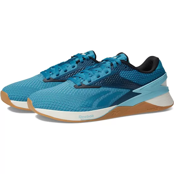 imageReebok Womens Nano X3 Cross TrainerSteely BlueBlue PearlBlack