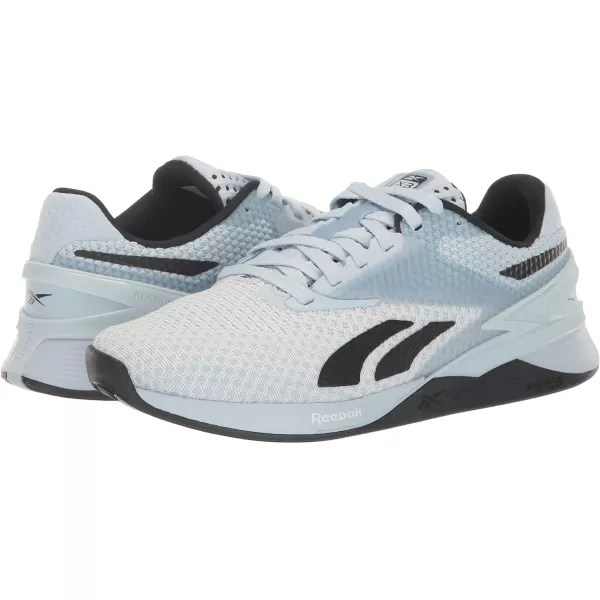 imageReebok Womens Nano X3 Training ShoesFeel Good BlueWhiteBlack