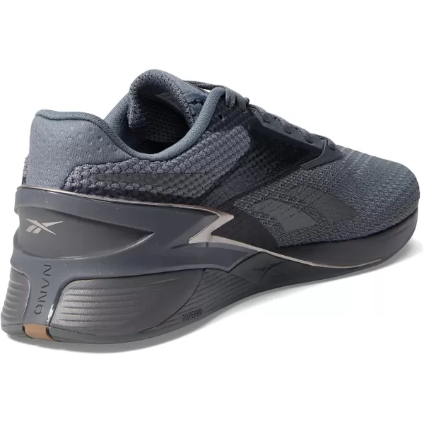 imageReebok Womens Nano X3 Training ShoesPure GreyTaupe Metallic