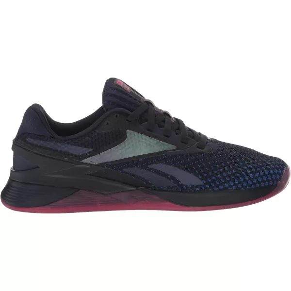 imageReebok Womens Nano X3 Training ShoesVector NavySemi Proud PinkVector Blue