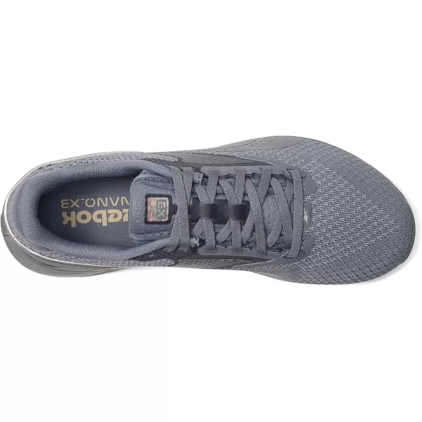 imageReebok Womens Nano X3 Traning SneakerPure GreyTaupe Metallic