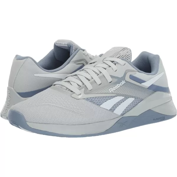 imageReebok Womens Nano X4 SneakerPure Grey 2Vintage BlueFootwear White