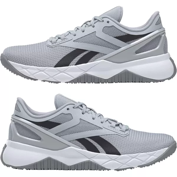 imageReebok Womens Nanoflex TR Cross TrainerCold GreyBlackWhite