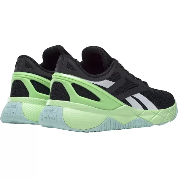 imageReebok Womens Nanoflex TR Cross TrainerCore BlackDigital GlowNeon Mint