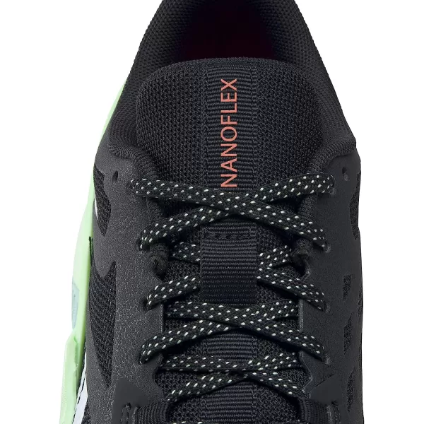 imageReebok Womens Nanoflex TR Cross TrainerCore BlackDigital GlowNeon Mint