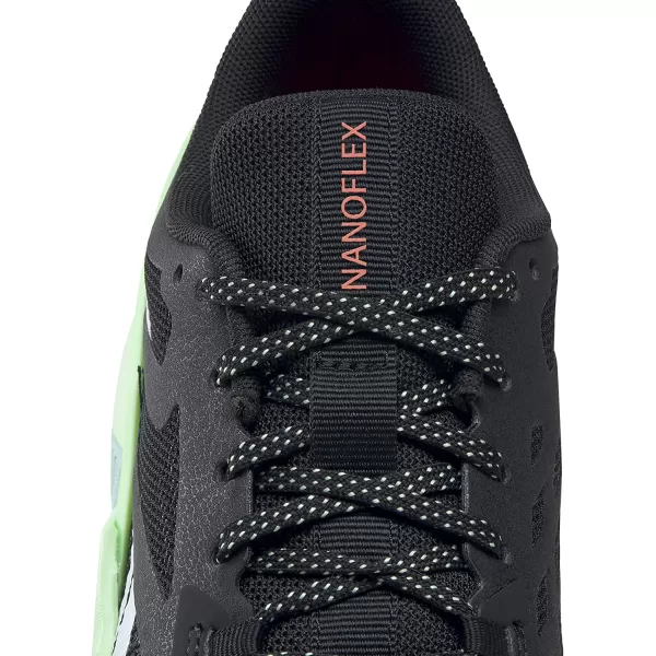 imageReebok Womens Nanoflex TR Cross TrainerCore BlackDigital GlowNeon Mint