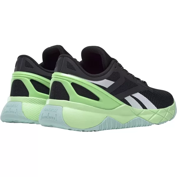 imageReebok Womens Nanoflex TR Cross TrainerCore BlackDigital GlowNeon Mint