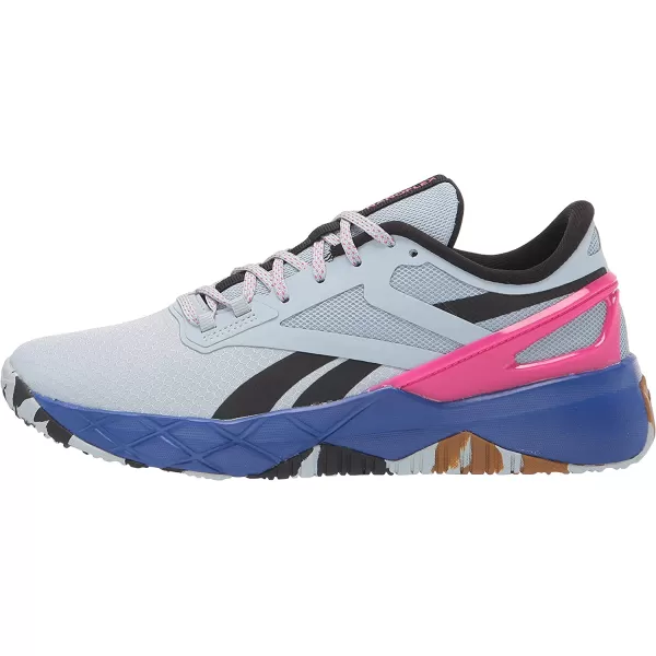 imageReebok Womens Nanoflex TR Cross TrainerGable GreyBlackPursuit Pink