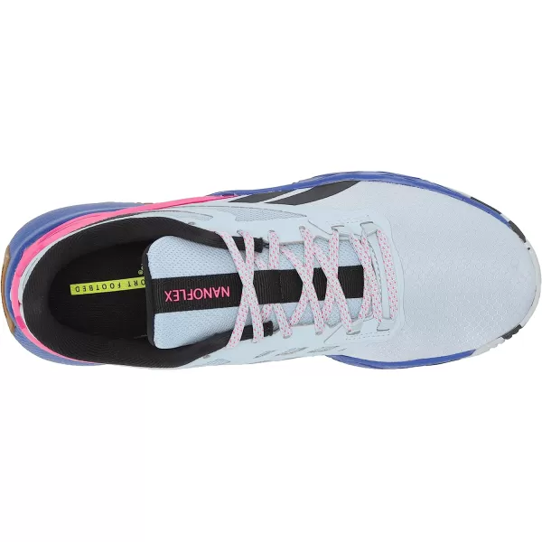 imageReebok Womens Nanoflex TR Cross TrainerGable GreyBlackPursuit Pink