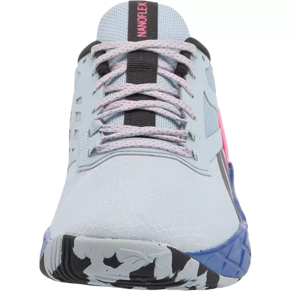 imageReebok Womens Nanoflex TR Cross TrainerGable GreyBlackPursuit Pink
