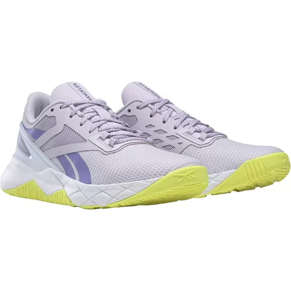 imageReebok Womens Nanoflex TR Cross TrainerLuminous LilacWhiteHyper Purple