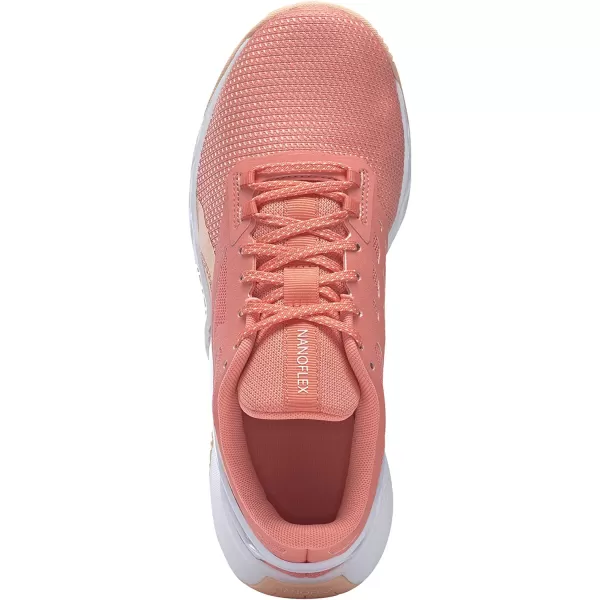 imageReebok Womens Nanoflex TR Cross TrainerTwisted CoralAura OrangeWhite