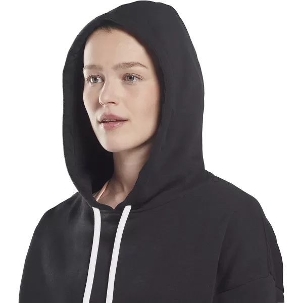imageReebok Womens Oversized Fleece Hoodie  Core 10 Black