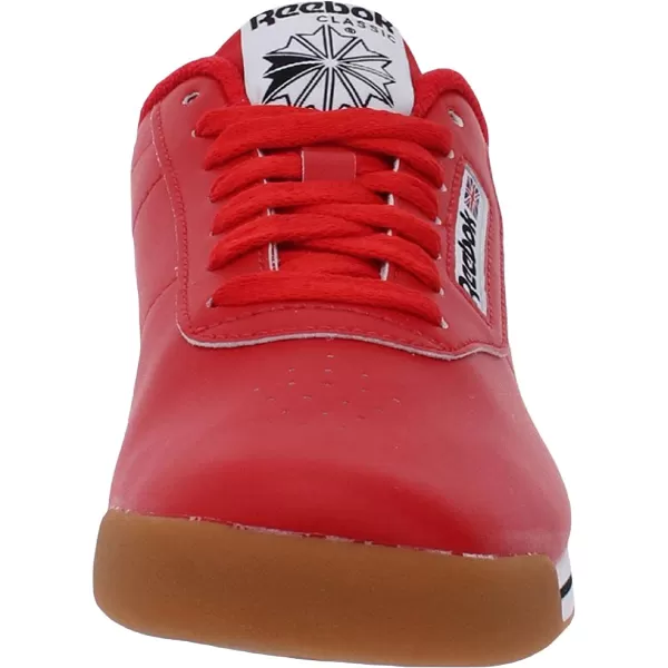 imageReebok Womens Princess Sneaker  Elttechy RedWhiteGum