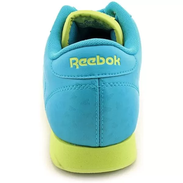 imageReebok Womens Princess Sneaker  Far Out BlueSonic Green