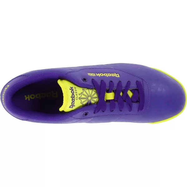 imageReebok Womens Princess Sneaker  Ultra VioletSolar Green