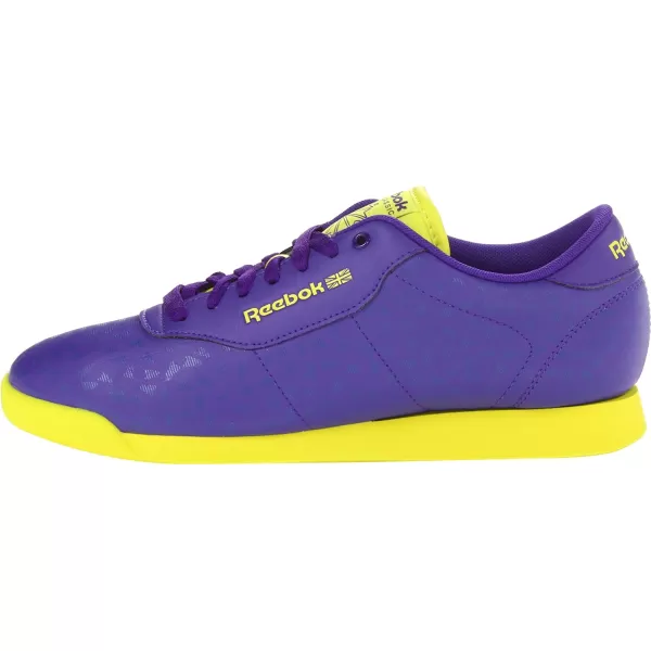 imageReebok Womens Princess Sneaker  Ultra VioletSolar Green