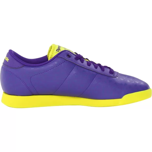 imageReebok Womens Princess Sneaker  Ultra VioletSolar Green