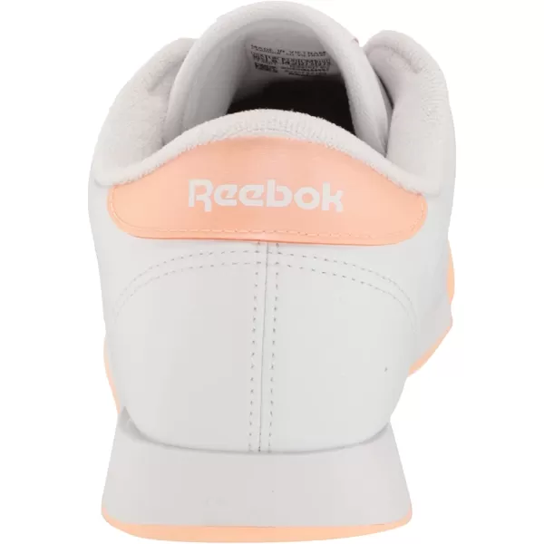 imageReebok Womens Princess Sneaker in Aura Orange and White