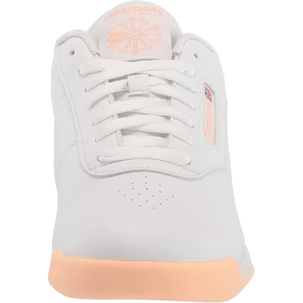 imageReebok Womens Princess Sneaker in Aura Orange and White