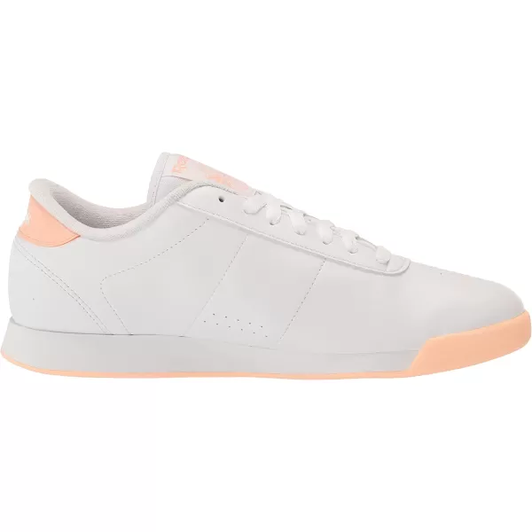 imageReebok Womens Princess Sneaker in Aura Orange and White
