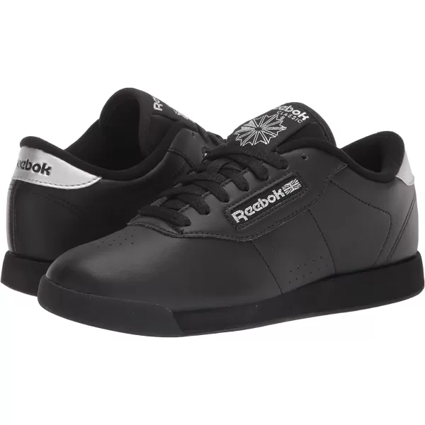 imageReebok Womens Princess Sneaker in BlackSilver MetallicBlack