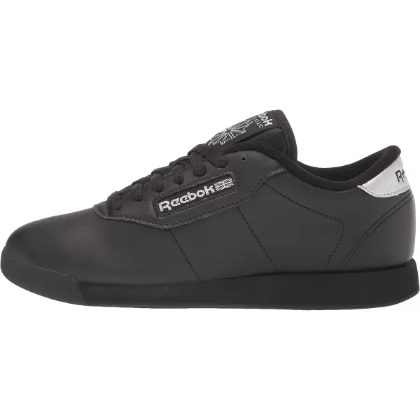 imageReebok Womens Princess Sneaker in BlackSilver MetallicBlack