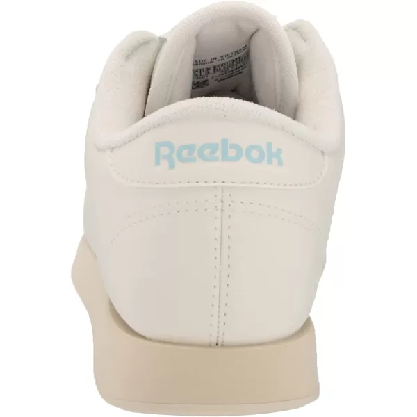 imageReebok Womens Princess Sneaker in Chalk Alabaster and Glass Blue