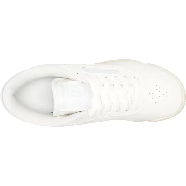 imageReebok Womens Princess Sneaker in Chalk Alabaster and Glass Blue