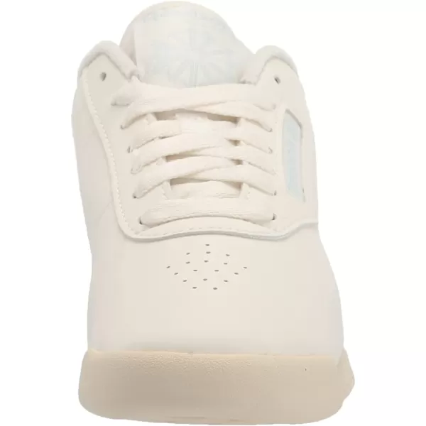 imageReebok Womens Princess Sneaker in Chalk Alabaster and Glass Blue