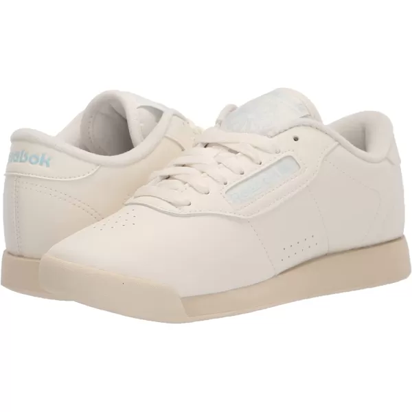 imageReebok Womens Princess Sneaker in Chalk Alabaster and Glass Blue