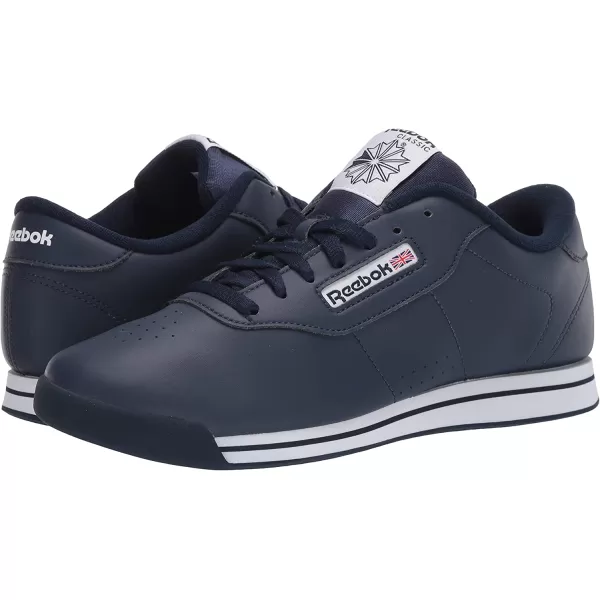 imageReebok Womens Princess Sneaker in Collegiate Navy and White