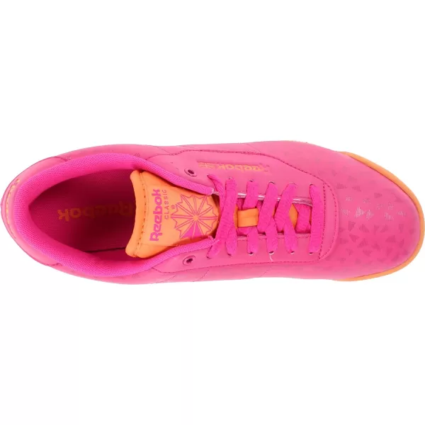 imageReebok Womens Princess Sneaker in Dynamic Pink and Nevada Sunrise
