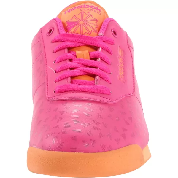 imageReebok Womens Princess Sneaker in Dynamic Pink and Nevada Sunrise