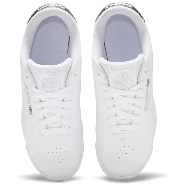 imageReebok Womens Princess Sneaker in Ftwr WhiteFtwr WhiteSilver Met