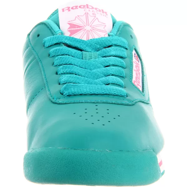 imageReebok Womens Princess Sneaker in Teal and White