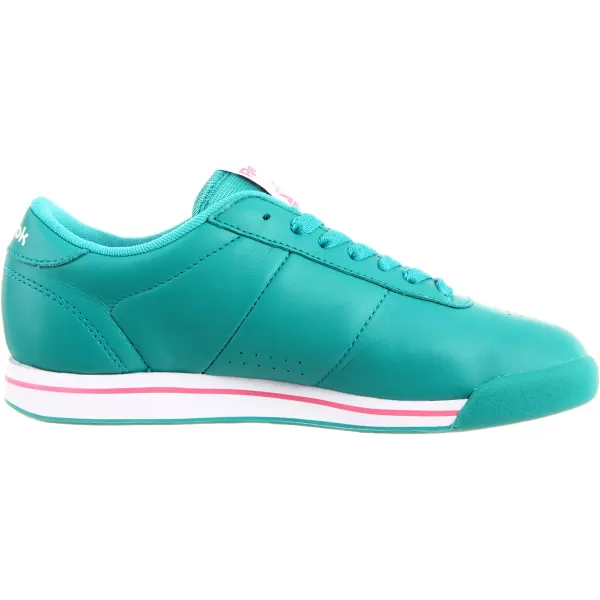 imageReebok Womens Princess Sneaker in Teal and White