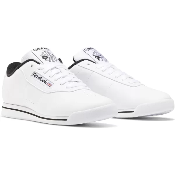 imageReebok Womens Princess Sneaker in White White and Black