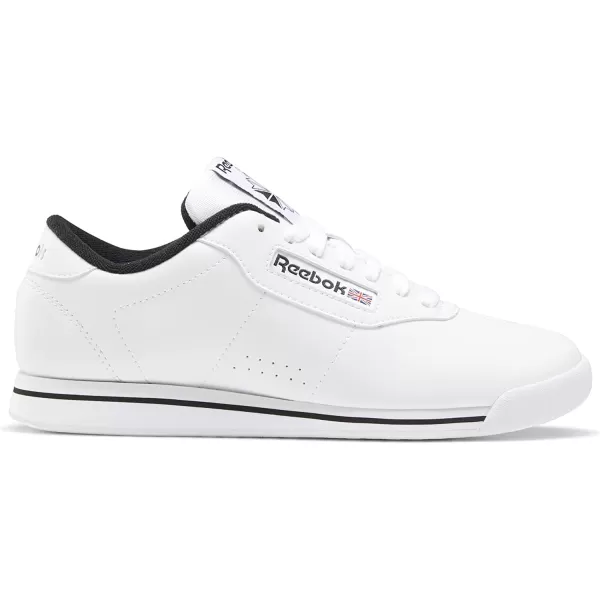 imageReebok Womens Princess Sneaker in White White and Black