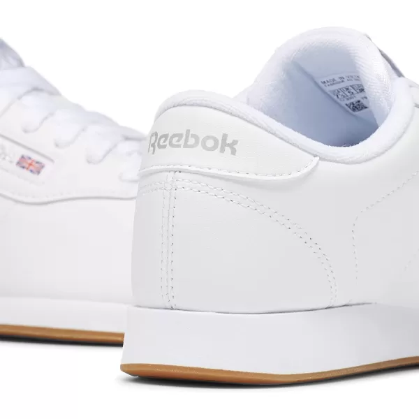 imageReebok Womens Princess Sneaker in White and Gum