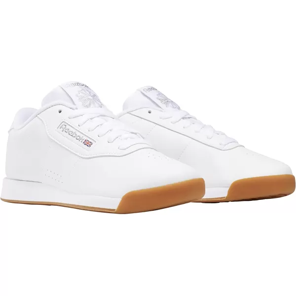 imageReebok Womens Princess Sneaker in White and Gum
