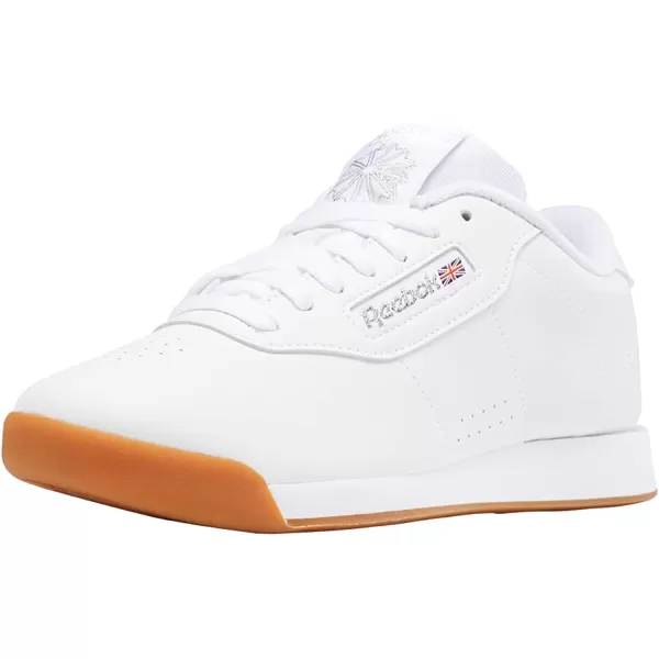 imageReebok Womens Princess Sneaker in White and Gum1
