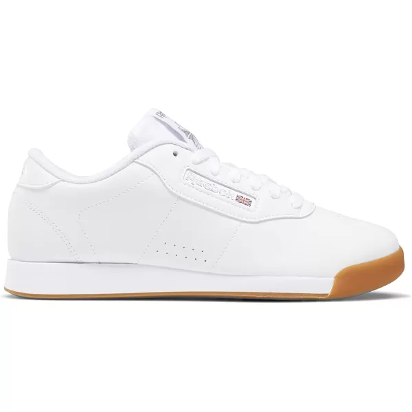 imageReebok Womens Princess Sneaker in White and Gum1