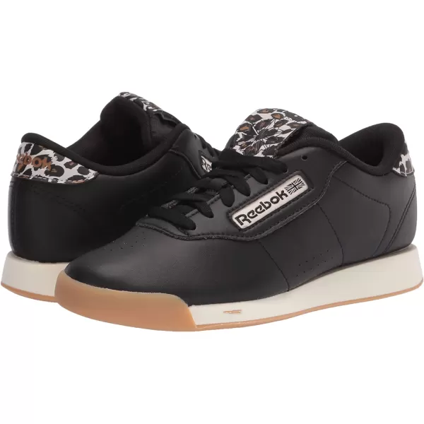 imageReebok Womens Princess SneakerCore BlackChalkReebok Rubber Gum01