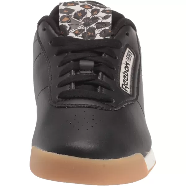 imageReebok Womens Princess SneakerCore BlackChalkReebok Rubber Gum01