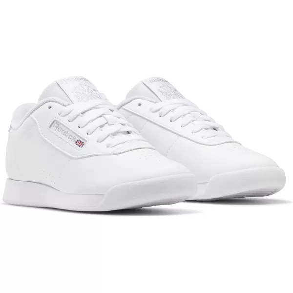 imageReebok Womens Princess SneakerFtwr WhiteFtwr WhiteSilver Met