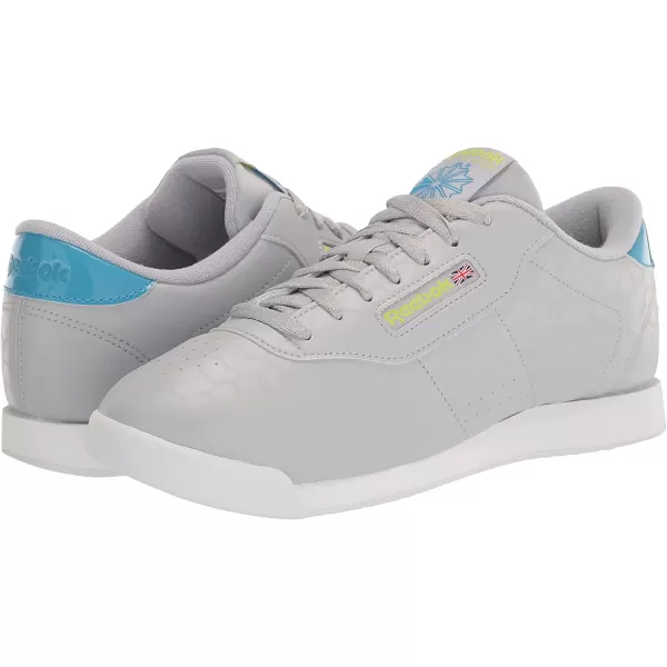 imageReebok Womens Princess SneakerFtwr WhitePure Grey 3Always Blue