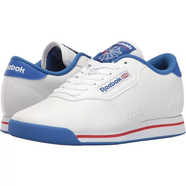 imageReebok Womens Princess SneakerWhiteTetra BlueExcellent Red
